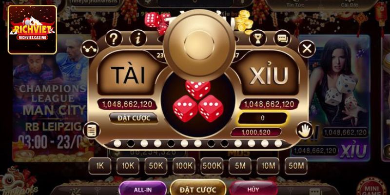 Khám phá chi tiết sảnh tài xỉu RichViet